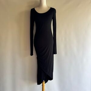 Marcella NYC Scoop Neck Jersey Maxi Dress - sz M